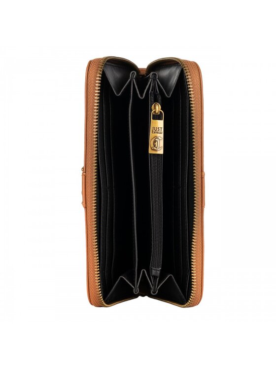 Just Cavalli Just Cavalli Peňaženka 79RA5PA1 ICONIC SNAKES Hnedá