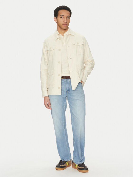 Guess Guess Μπουφάν μεταβατικό M5GL31 WH791 Μπεζ Regular Fit