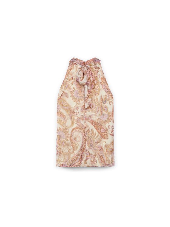 Fiorella Rubino Fiorella Rubino Top D002T000260N0R6 Różowy Regular Fit