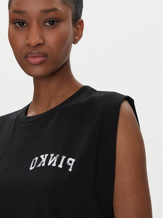PINKO PINKO T-shirt 104268 A2C0 Crna Regular Fit