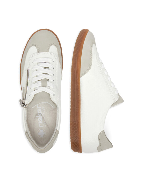 Rieker Rieker Sneakersy L9700-80 Bílá