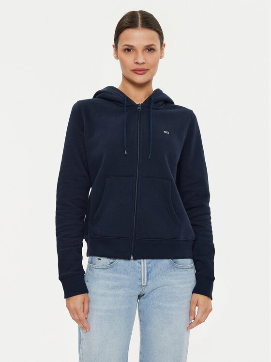 Tommy Jeans Tommy Jeans Pulóver Flag DW0DW19729 Sötétkék Regular Fit