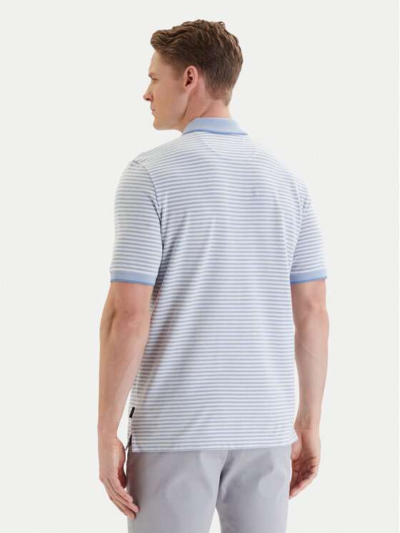 Bugatti Bugatti Polo 8150-75092C Ανοιχτό μπλε Regular Fit