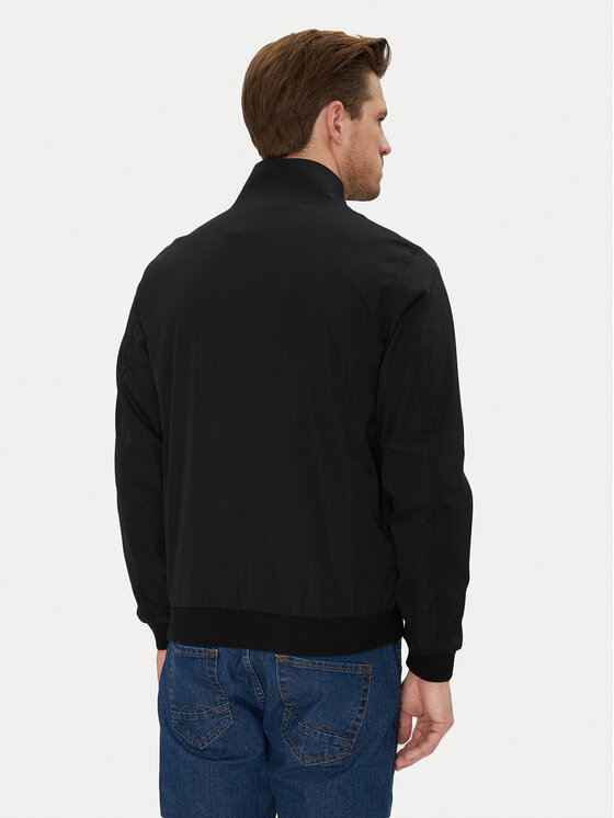 Blend Blend Bunda bomber 20717872 Černá Regular Fit