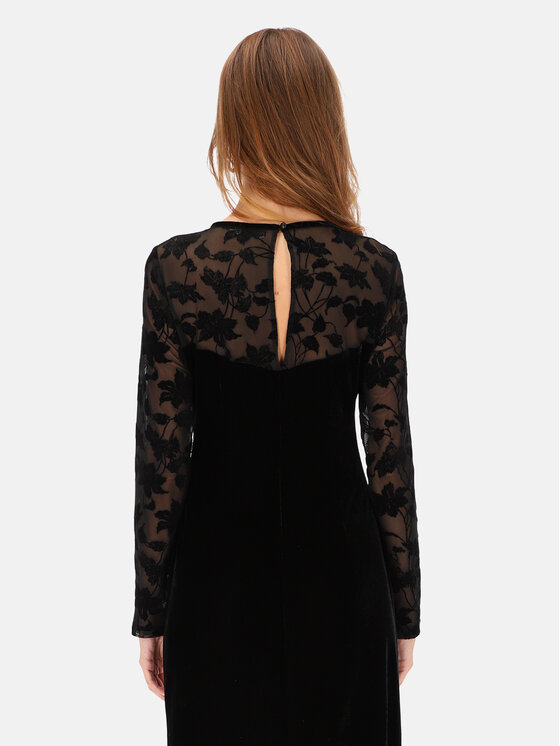 L’AF L’AF Sukienka koktajlowa Izabel Czarny Regular Fit