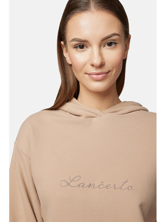 Lancerto Lancerto Bluza Emily BL135123000001 Beżowy Relaxed Fit