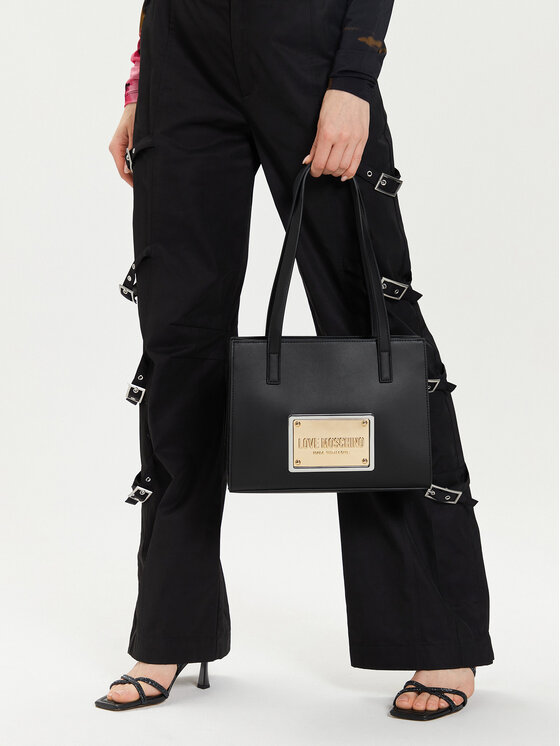 LOVE MOSCHINO LOVE MOSCHINO Ročna torba JC4356PP0IK1200A Črna