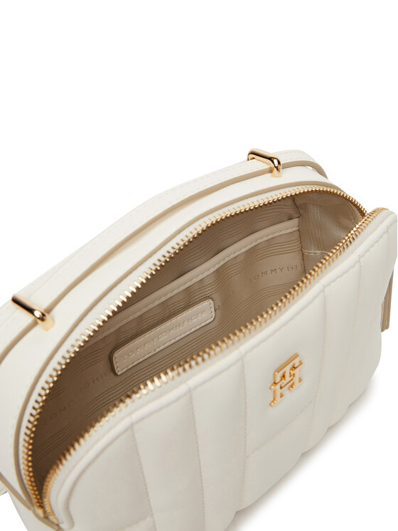 Tommy Hilfiger Tommy Hilfiger Torbica Th Feminine Conv Camera Bag AW0AW17453 Écru