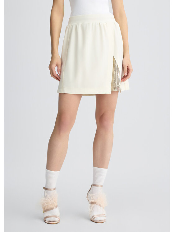 Liu Jo Liu Jo Minigonna TA5262TS423 Beige Regular Fit