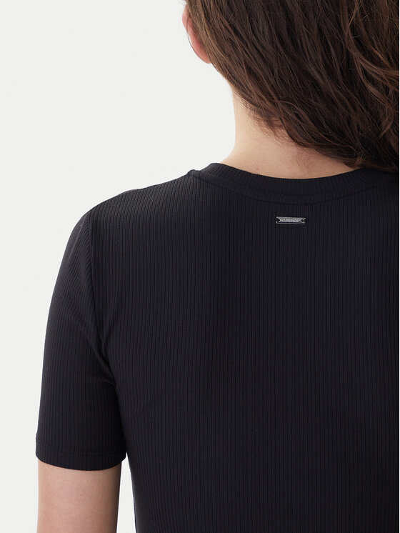 Calvin Klein Calvin Klein Тишърт LV044D246G Черен Slim Fit