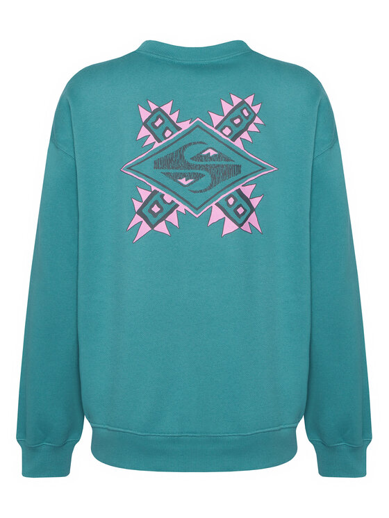 Quiksilver Quiksilver Džemperis EQWFT03188 Žalia Oversize