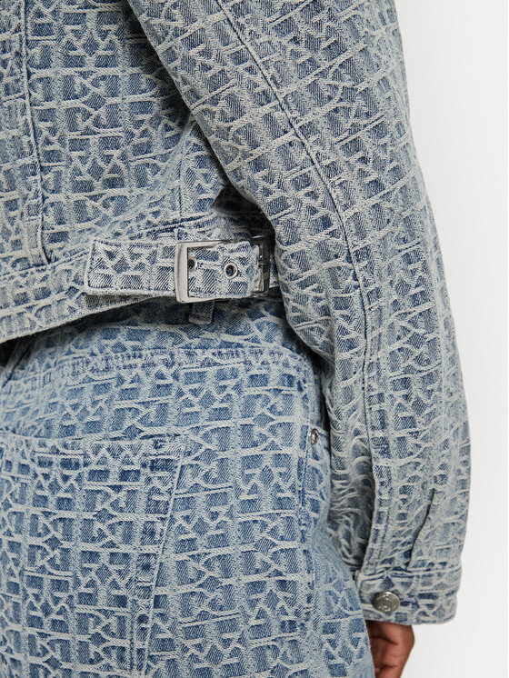 Gestuz Gestuz Jeansová bunda Nila 10908697 Modrá Relaxed Fit