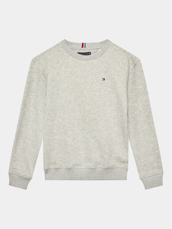 Tommy Hilfiger Džemperis ar kapuci KB0KB08231 Pelēks Regular Fit