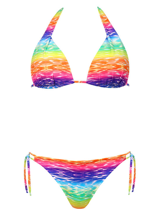 Miss Lou Miss Lou Bikini ML012 Multicolore