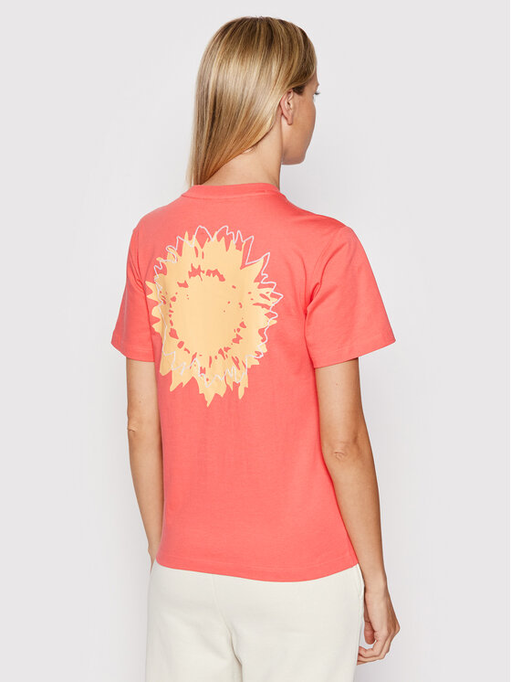 adidas adidas T-shirt Sunflower Graphic HC4596 Narančasta Regular Fit
