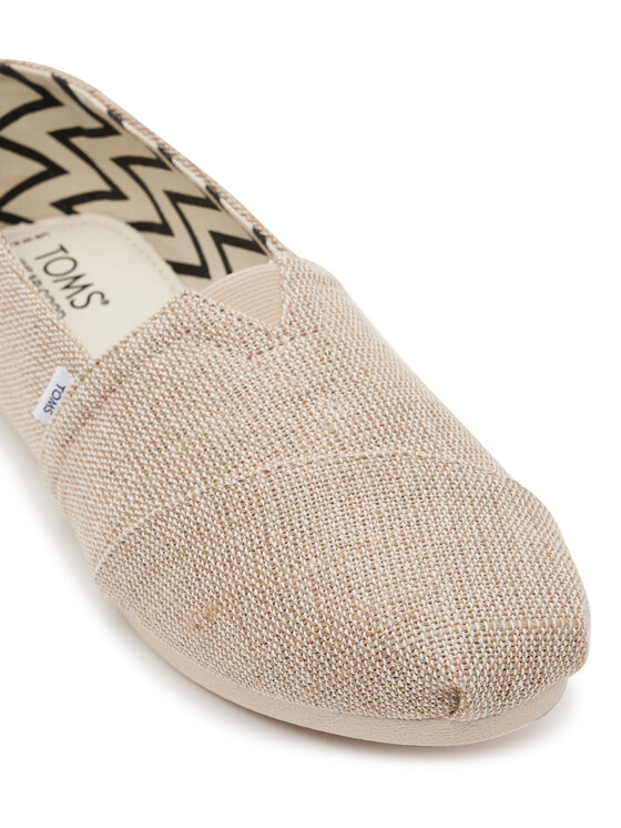Toms Toms Туфлі Alpargata 10017719 Бежевий