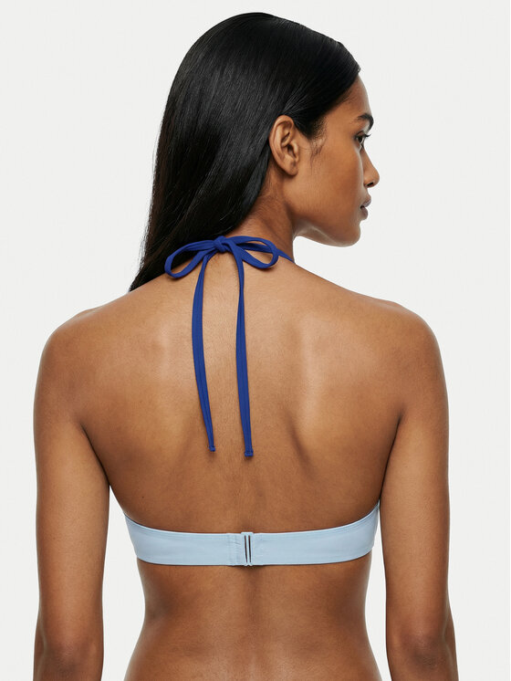 Calvin Klein Swimwear Calvin Klein Swimwear Bikini pezzo sopra LV00Q61225 Blu