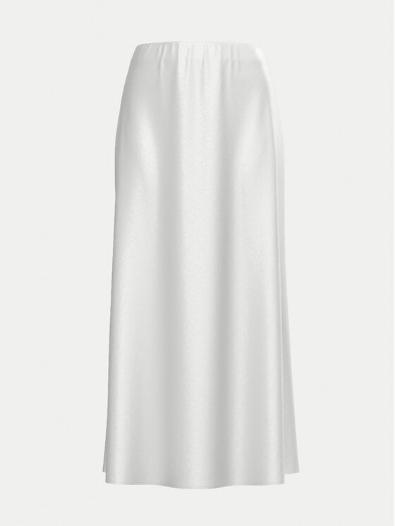 Vila Vila Midi sukně Lisa 14104074 Šedá Slim Fit