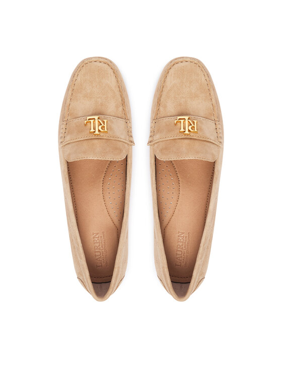 LAUREN RALPH LAUREN LAUREN RALPH LAUREN Mokasinai Barnsbury  802821629035 Šviesiai smėlinė