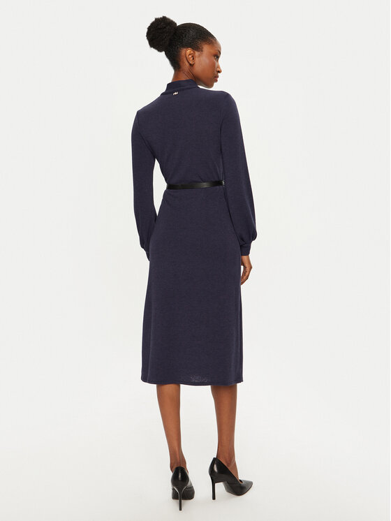 Artigli Artigli Trikotažinė suknelė ACAB000446 Tamsiai mėlyna Regular Fit