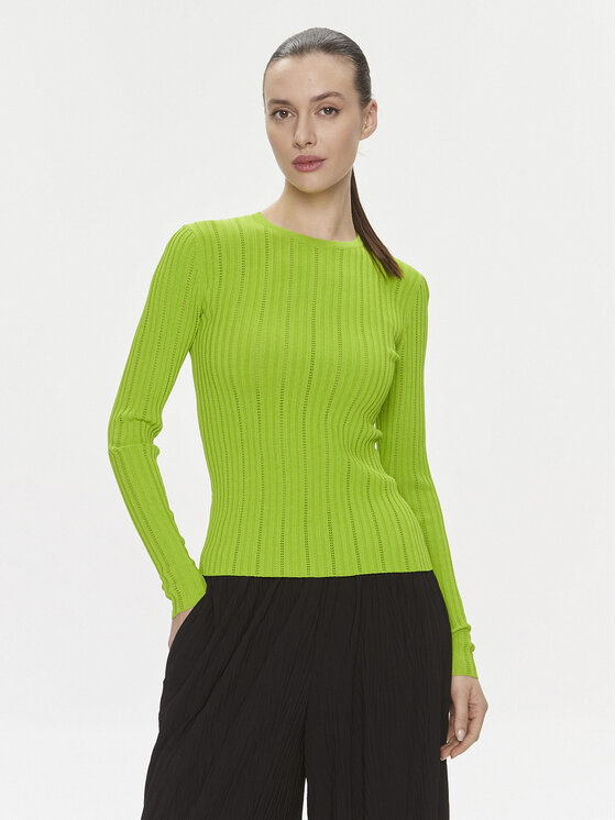 Samsøe Samsøe Samsøe Samsøe Halenka Lea F23400041 Zelená Slim Fit