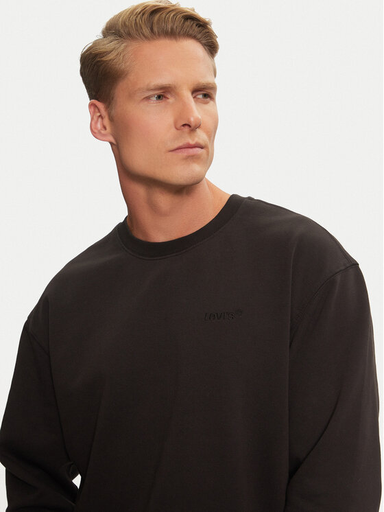 Levi's® Levi's® Mikina Authentic A9244-0000 Černá Relaxed Fit