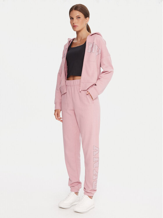 DKNY Sport DKNY Sport Majica dugih rukava DP5J9670 Ružičasta Regular Fit