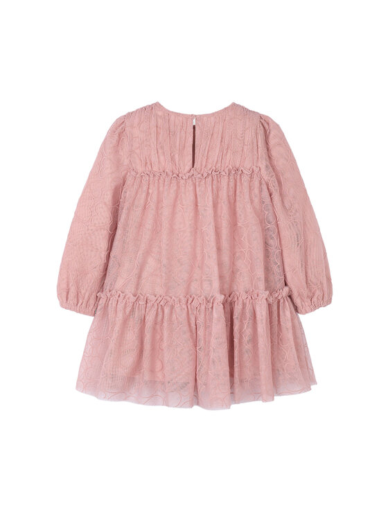 Mayoral Mayoral Eleganta kleita 4919 Rozā Regular Fit
