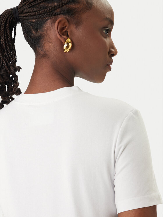 Versace Jeans Couture Versace Jeans Couture Φόρεμα καθημερινό 80HAOE01 CJ02E Λευκό Slim Fit