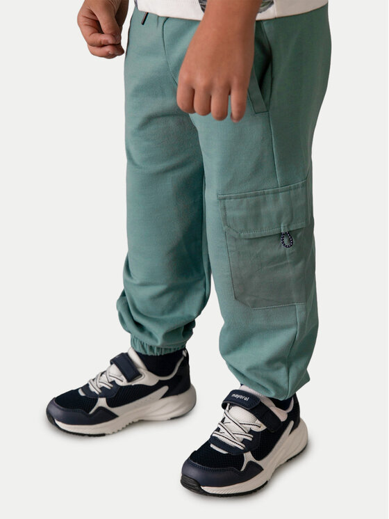 Mayoral Mayoral Joggery 3582 Zielony Relaxed Fit