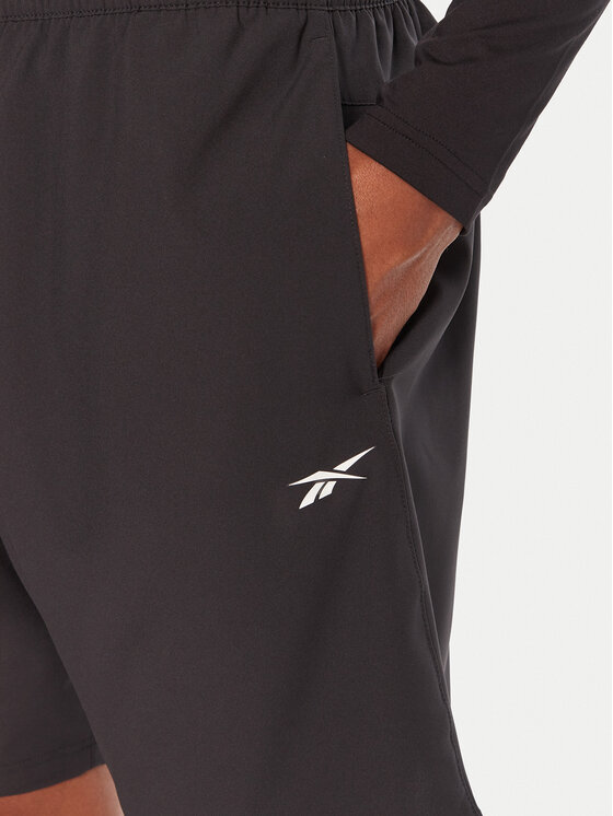 Reebok Reebok Sportske kratke hlače RK25181CCM Crna Regular Fit