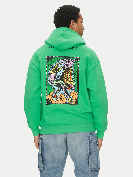 Volcom Volcom Pulóver Bob Mollema 1 A4112505 Zöld Loose Fit