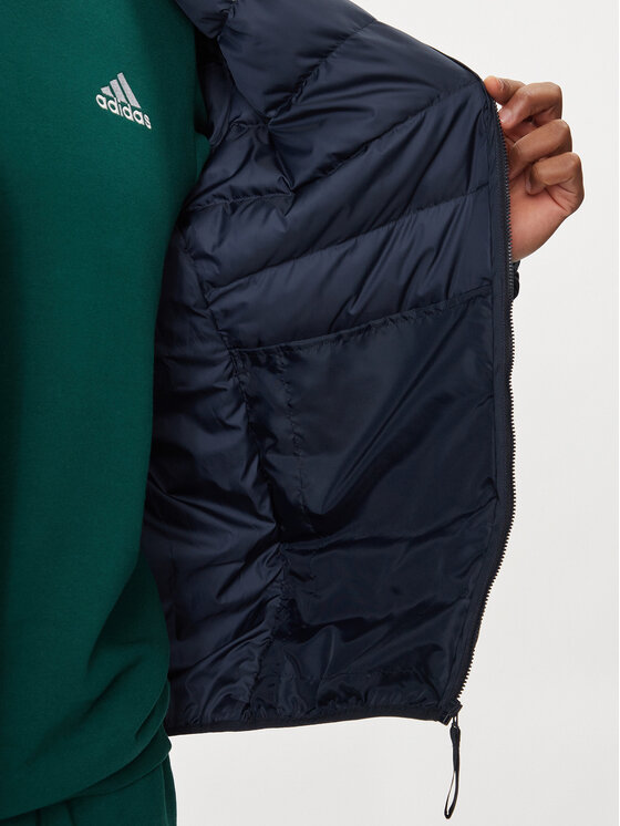 adidas adidas Geacă din puf Essentials Light Down IK3218 Bleumarin Regular Fit