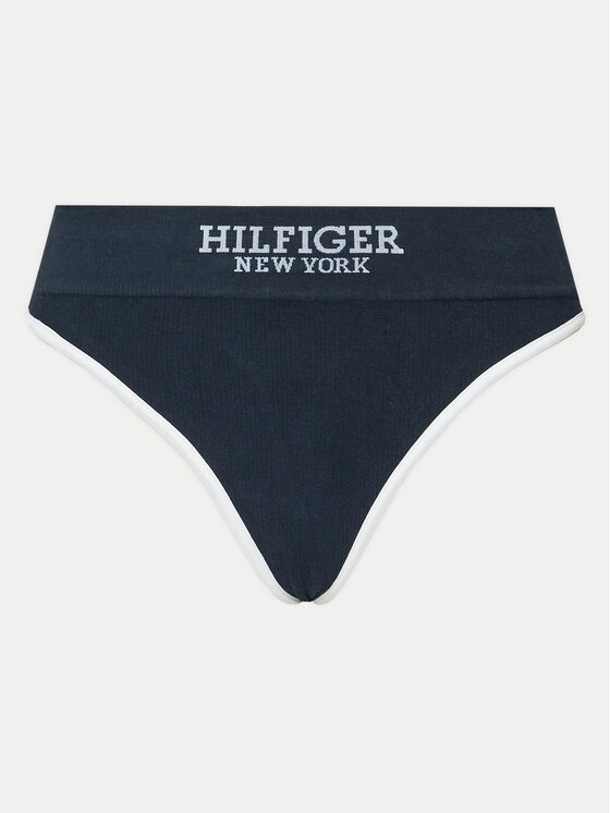 Tommy Hilfiger Tommy Hilfiger Stringi UW0UW05219 Tumši zils