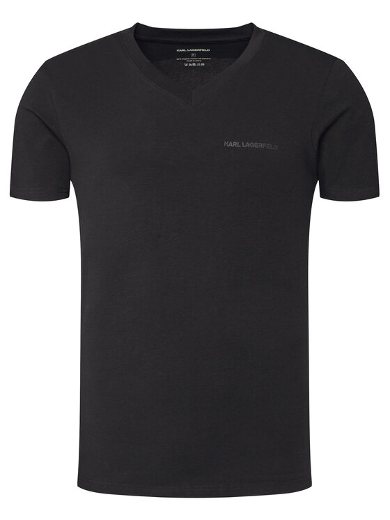KARL LAGERFELD KARL LAGERFELD Komplet t-shirt majic﻿ A3M47006 Pisana Slim Fit