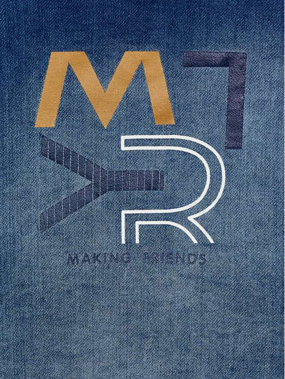 Giacca di jeans 4412 Blu Regular Fit