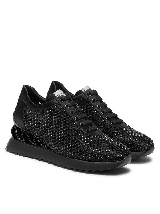 Le Silla Le Silla Sneakersy Running Gilda Stocking 6808B040ZLPPSAS933 Černá