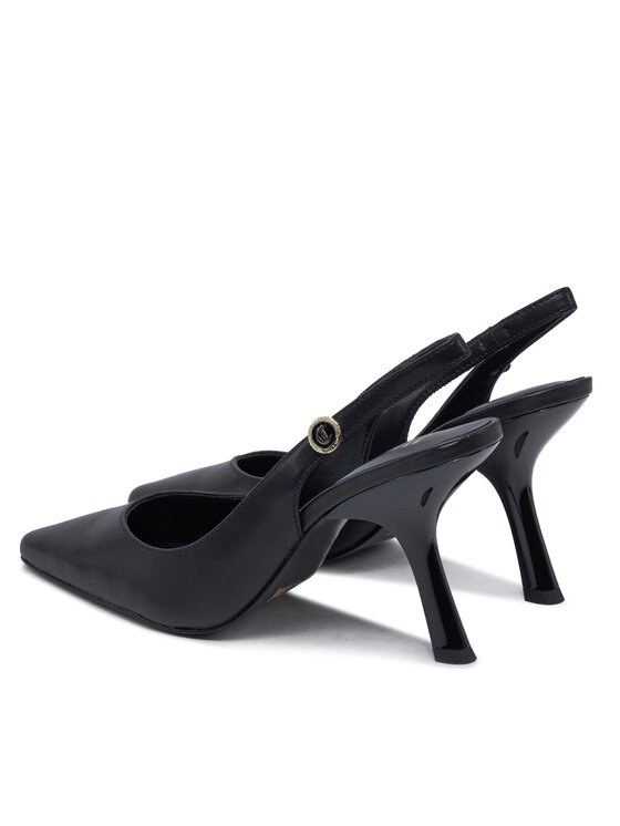 Just Cavalli Just Cavalli Pantofi cu toc subțire 77RA3S15 Negru