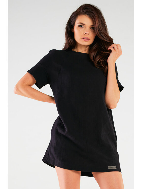 Infinite You Infinite You Sukienka M259 Czarny Basic Fit