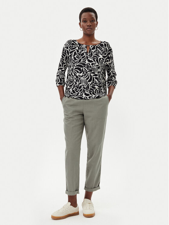 Olsen Olsen Blúz 11105072 Fekete Regular Fit