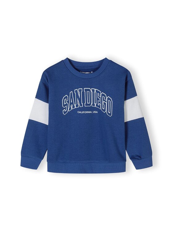 MINOTI MINOTI Bluza 23fleece130 Niebieski Regular Fit