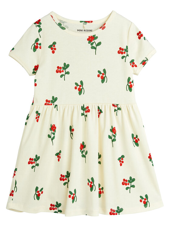 MINI RODINI MINI RODINI Повсякденна сукня 2525010311 Білий Regular Fit