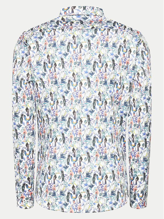 JOOP! JOOP! Marškiniai 200Pitty 30041410 Smėlio Slim Fit