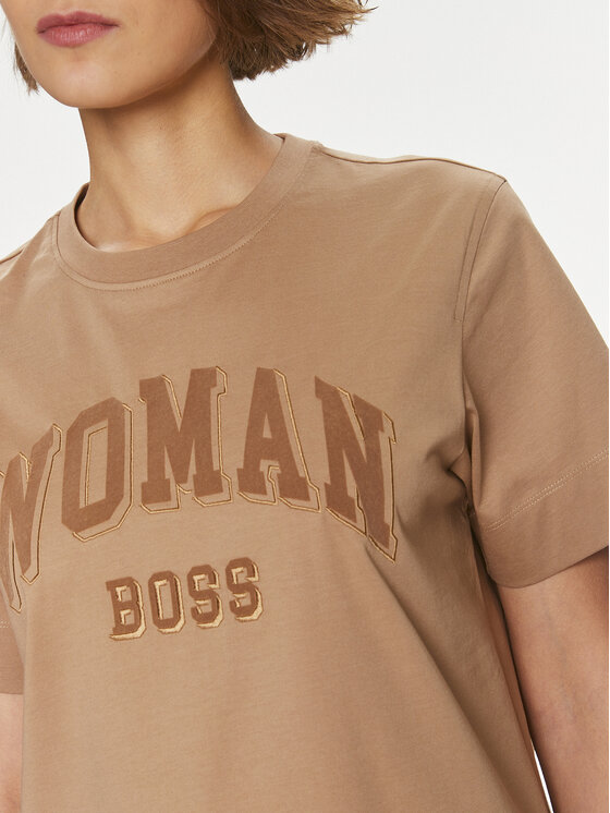 BOSS Boss T-Shirt Elpha 50514737 Béžová Regular Fit