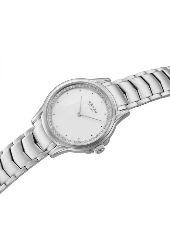 Obaku Obaku Zegarek V261LECWSC Srebrny