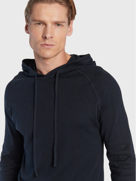 Maglione M-3020-KWH255 Blu scuro Regular Fit