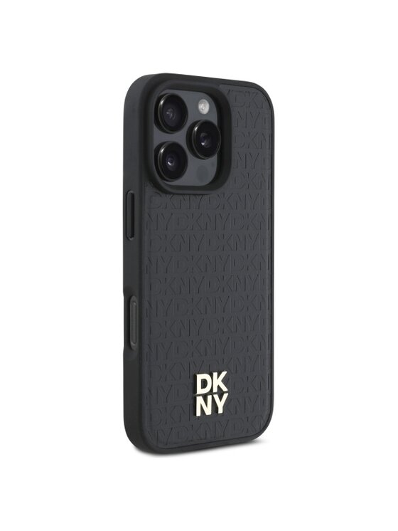 DKNY DKNY Etui na telefon Repeat Pattern Stack Logo Czarny