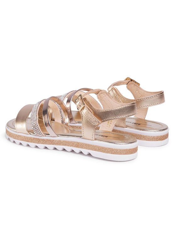 Sandali Flat From 1059121 Oro