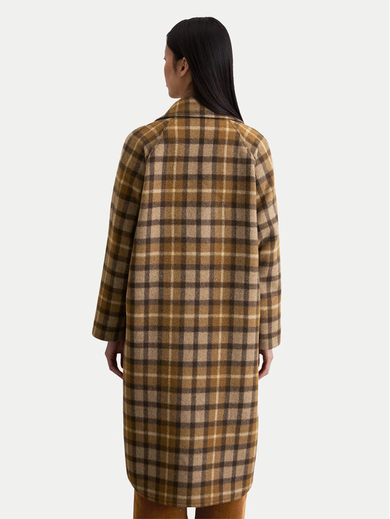 Marc O'Polo Marc O'Polo Wollmantel 508 0183 71151 Braun Relaxed Fit
