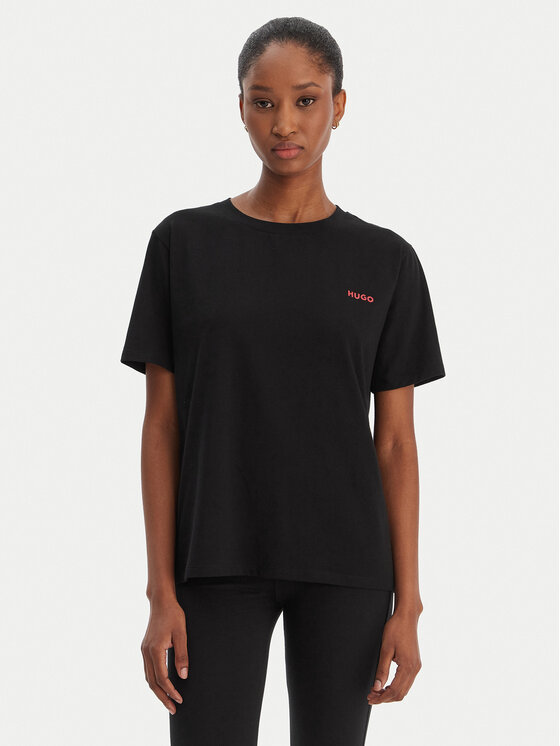 HUGO HUGO Tricou 50555634 Negru Relaxed Fit